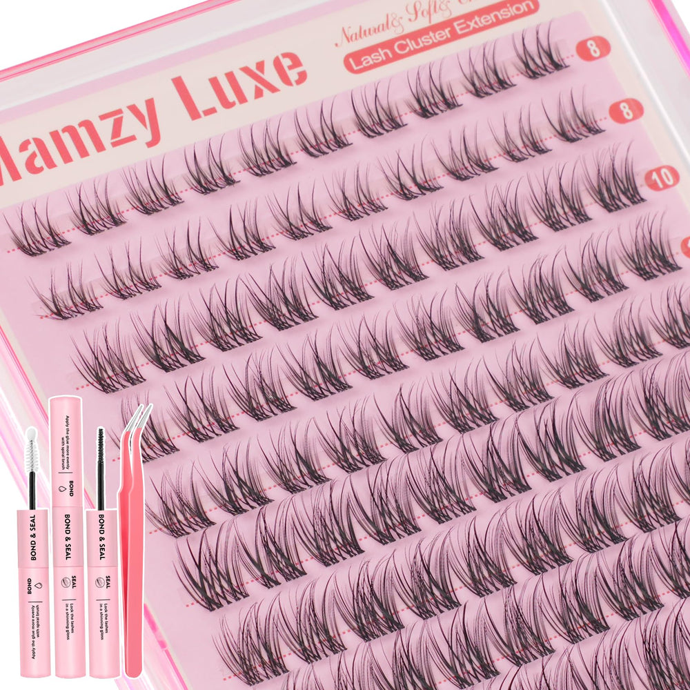 Mamzy Luxe densité naturelle avec effet subtil sur les cils.