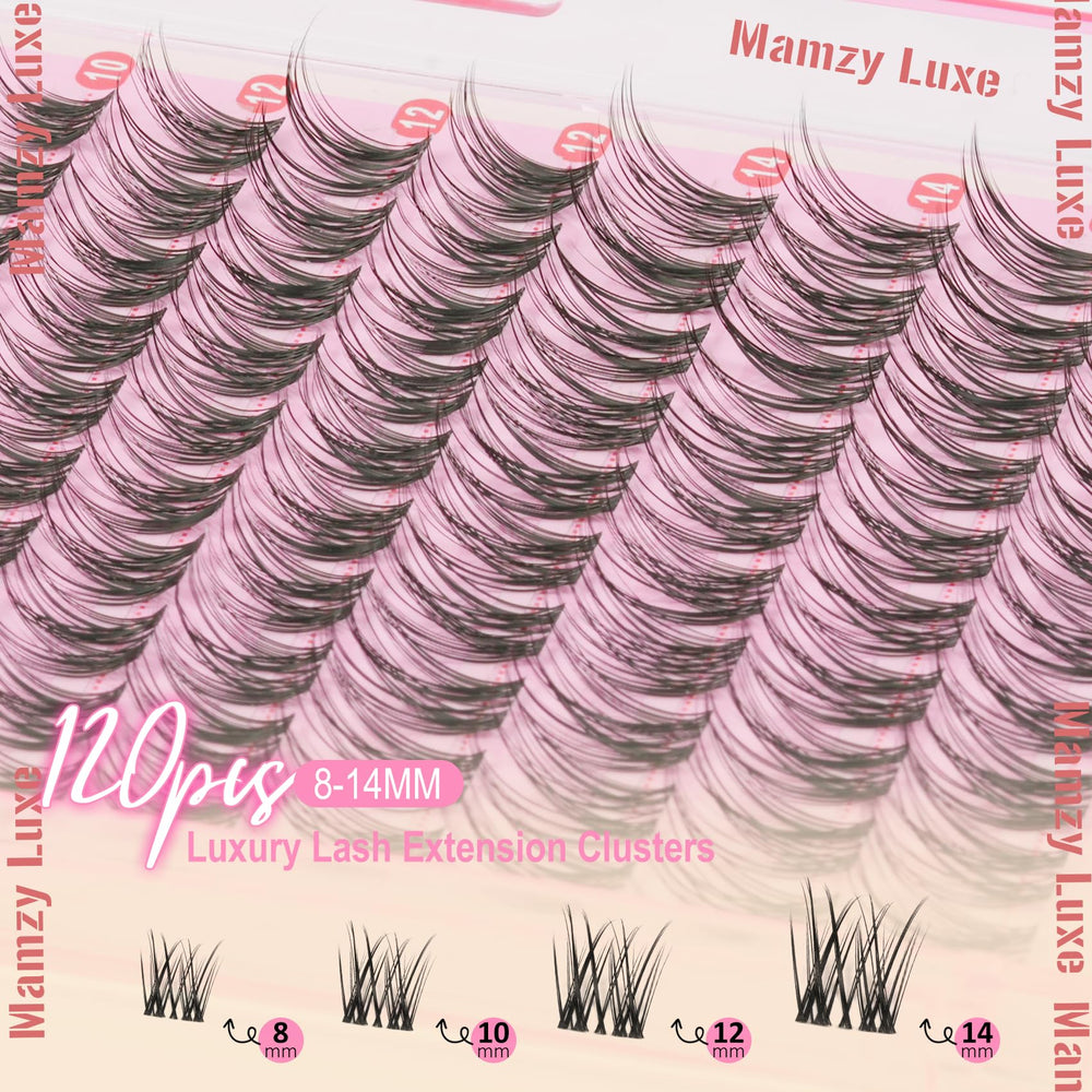 Mamzy Luxe vernis Seal protèges les extensions des agressions extérieures.