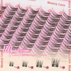 Mamzy Luxe vernis Seal protèges les extensions des agressions extérieures.