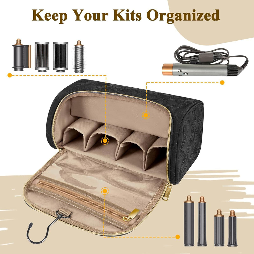 Mancro poche zip transparente Airwrap : rangement clair pour petites pièces.