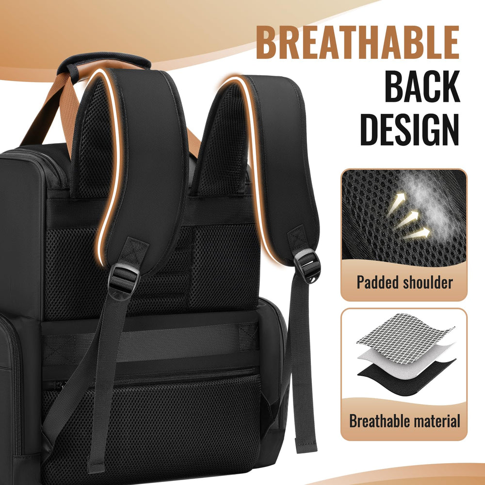 Mancro sac-coiffure-voyage dos respirant, sangle bagage