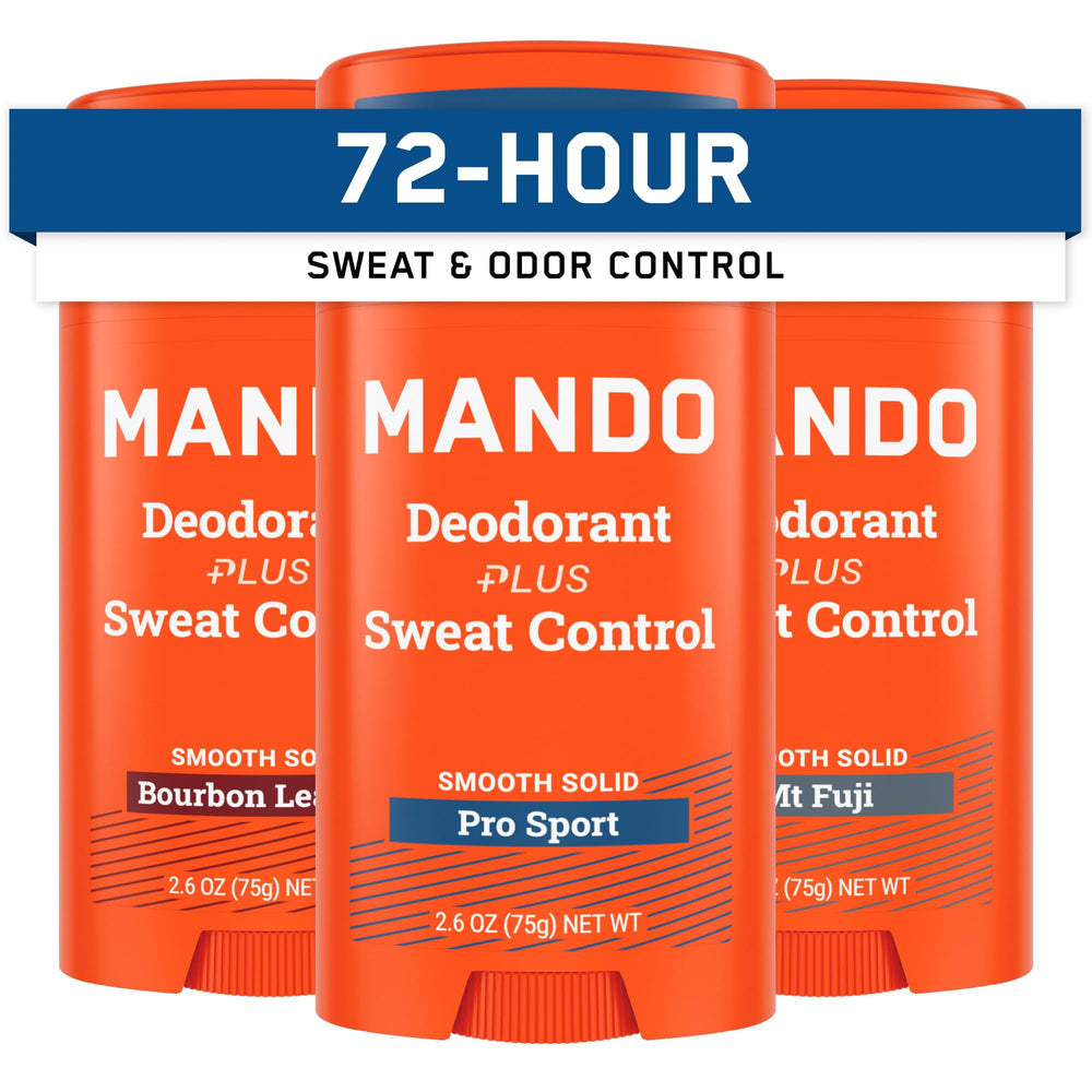 Mando Bourbon Leather bâton: protection longue durée et parfum masculin