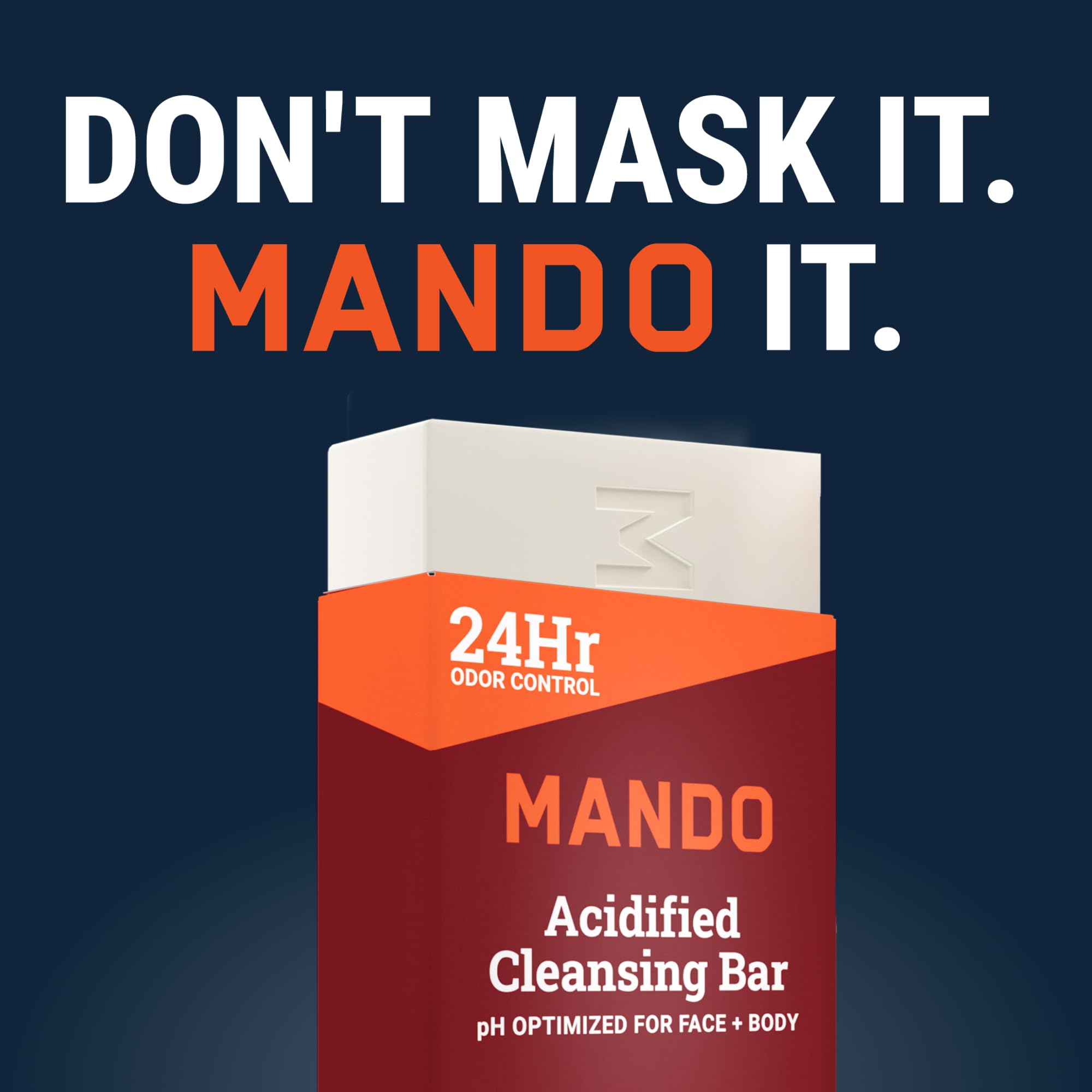 Barre Mando – lavage en profondeur et déodorant tout-en-un.