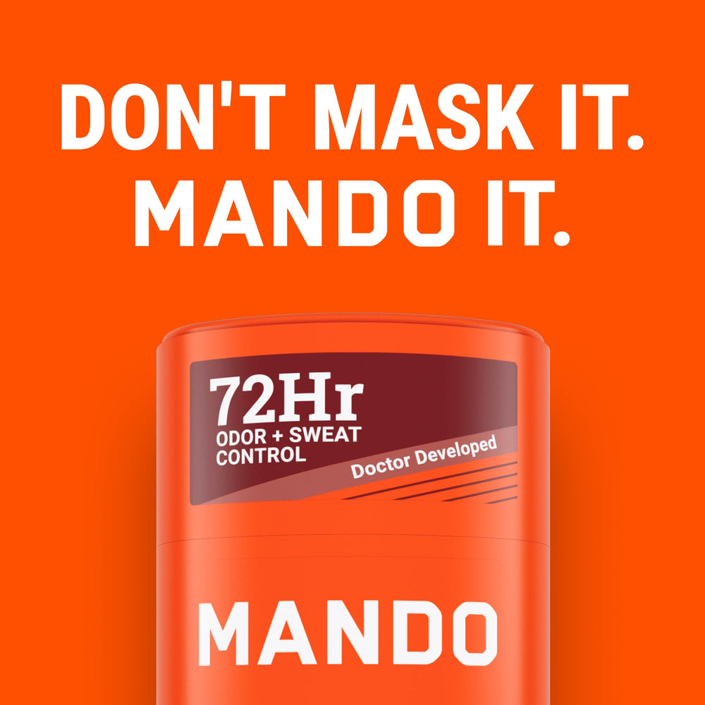 Packaging Mando Bourbon Leather: présentation premium et claire.