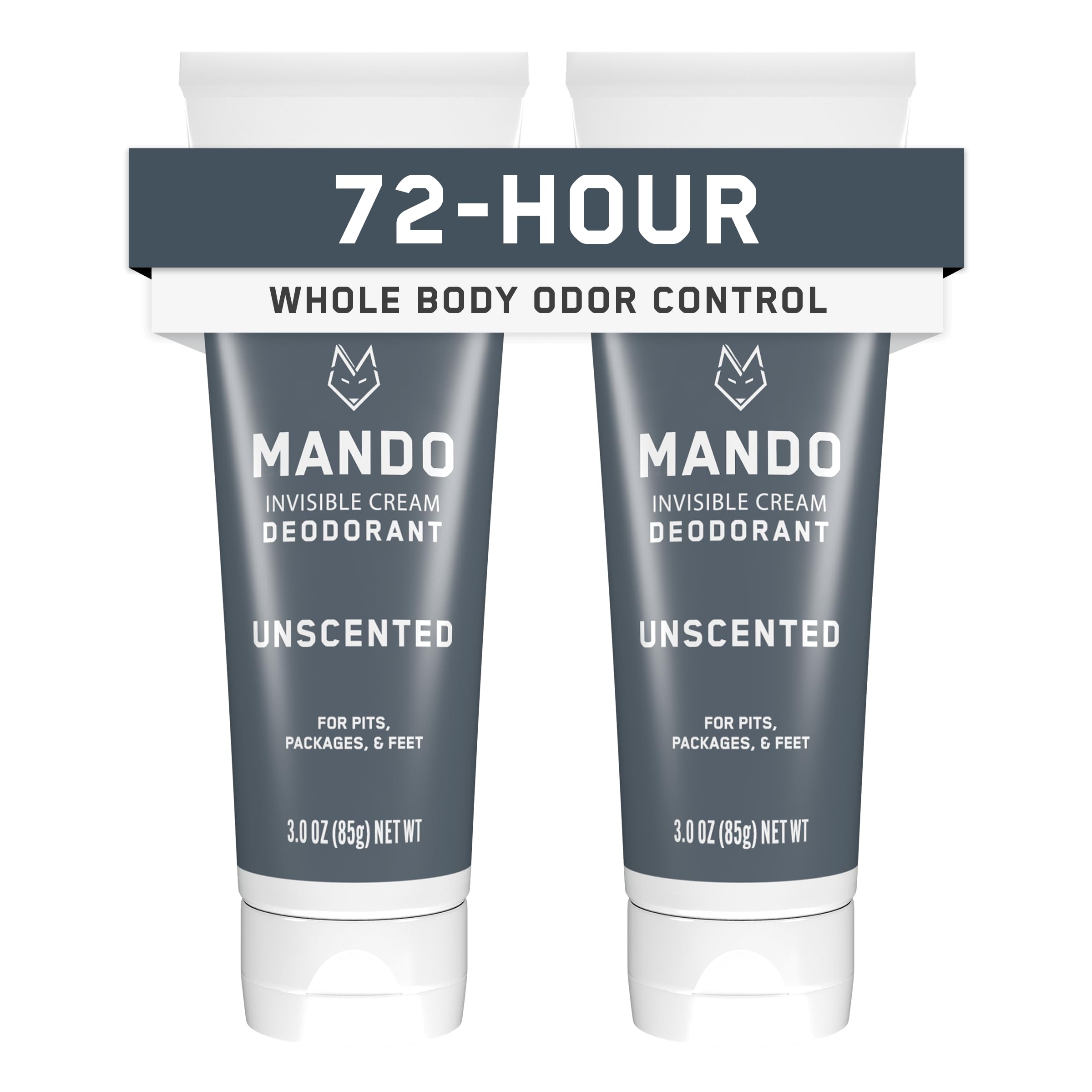 Mando Déodorant invisible emballage pratique pour le voyage et le quotidien.