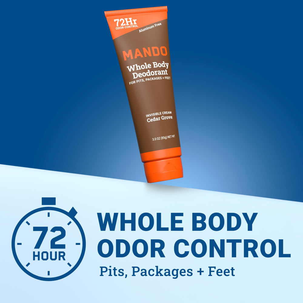 Tube de 88 ml Mando, usage quotidien discret.