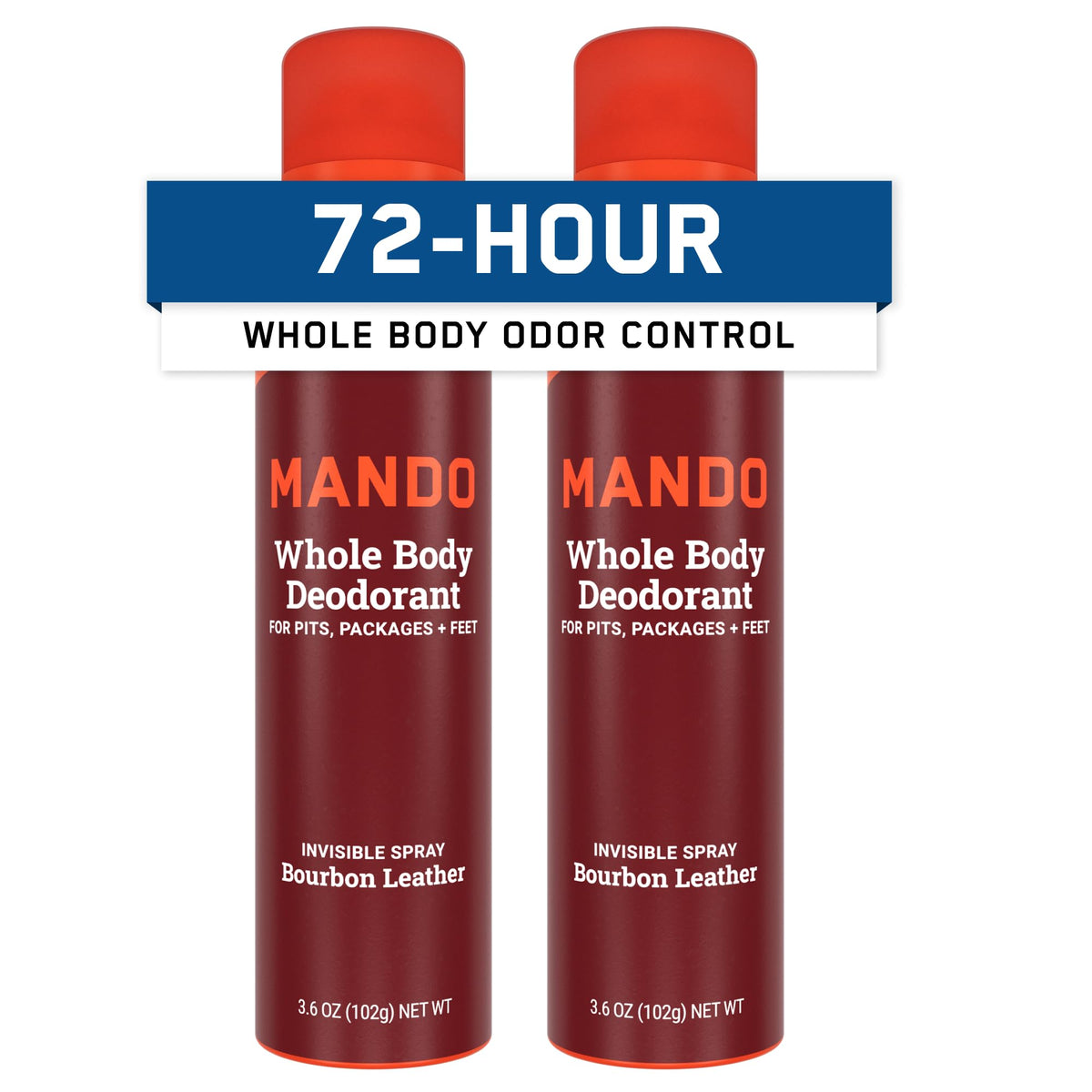 Mando Bourbon Leather – déodorant homme, bouteille masculine et longue durée