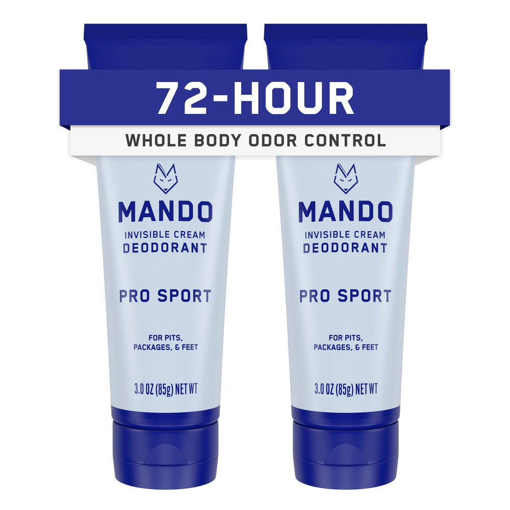 Mando déodorant homme crème invisible offre une protection longue durée