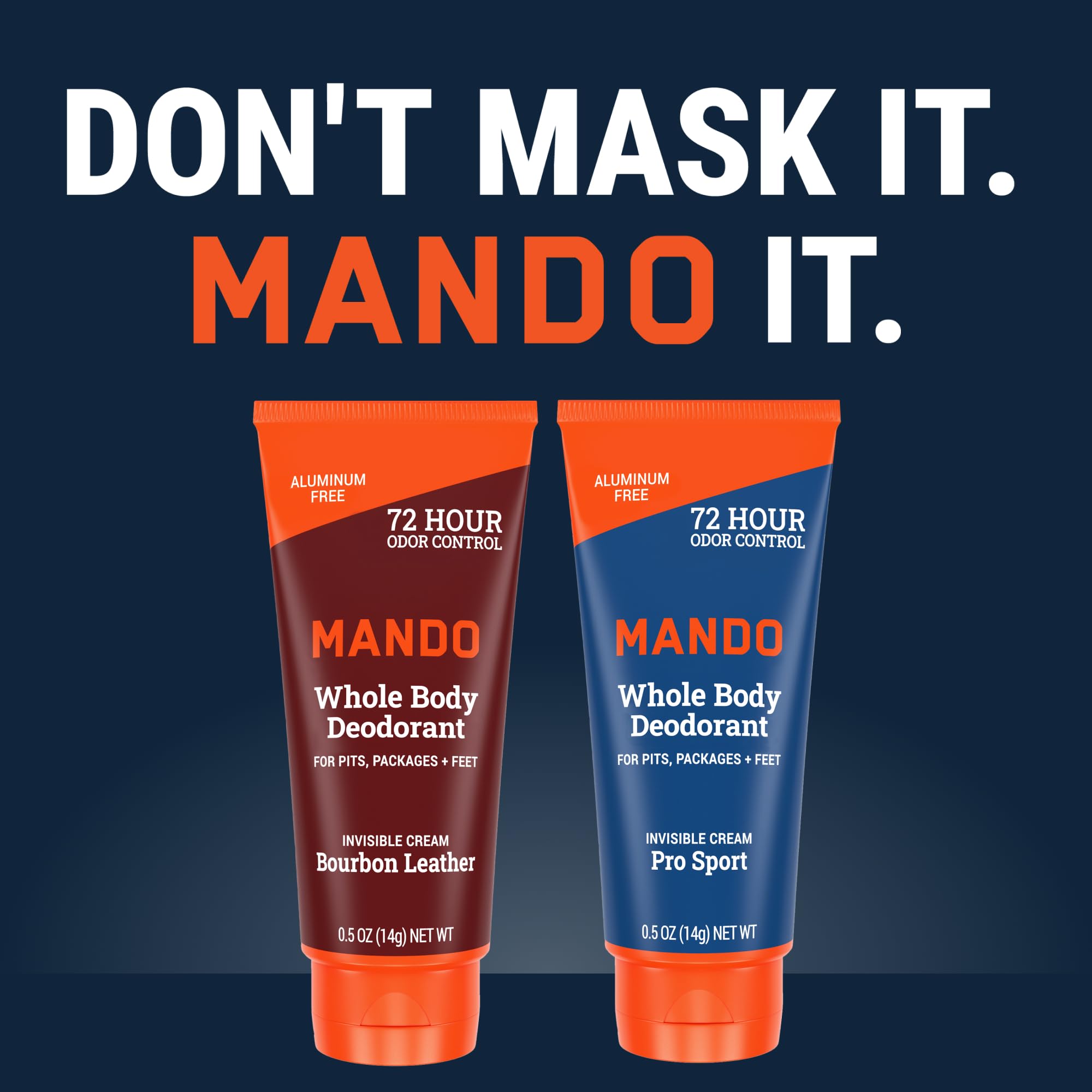 Mando déodorant homme, format voyage XS, parfait pour les déplacements et bagages.