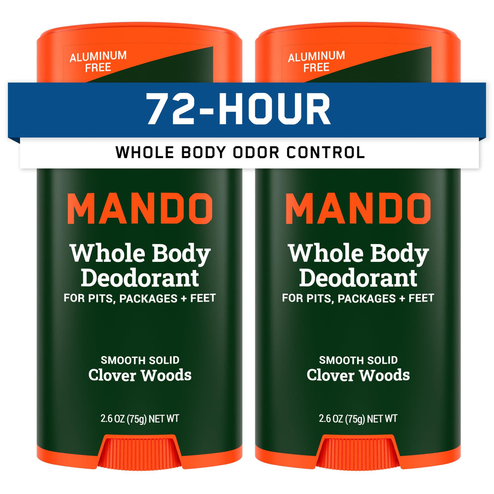 Mando désodorisant stick application facile et fraîcheur durable.