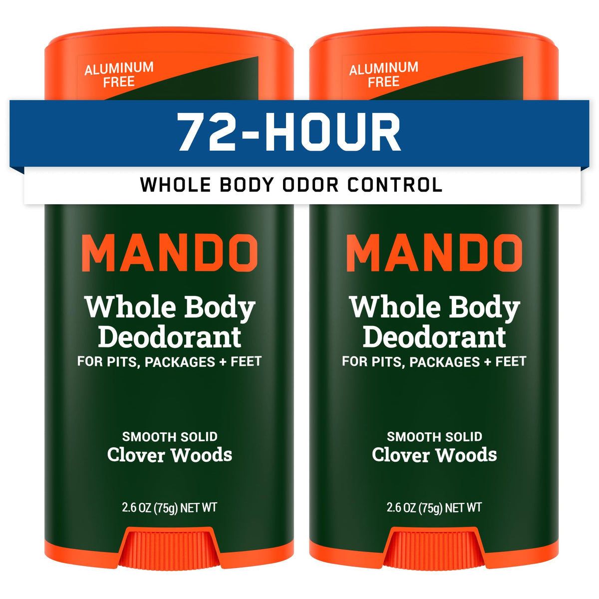 Mando désodorisant stick application facile et fraîcheur durable.