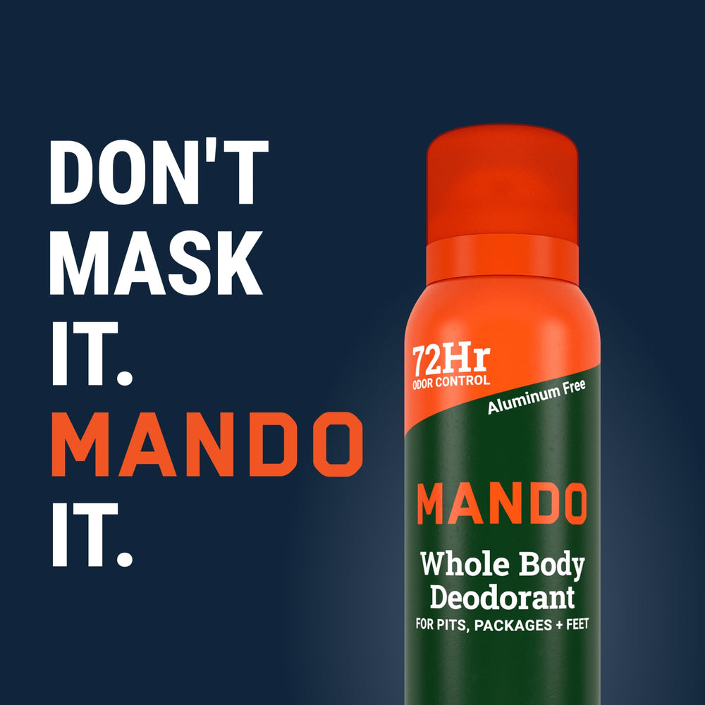 Mando Desodorisant spray ergonomique pour une application pratique