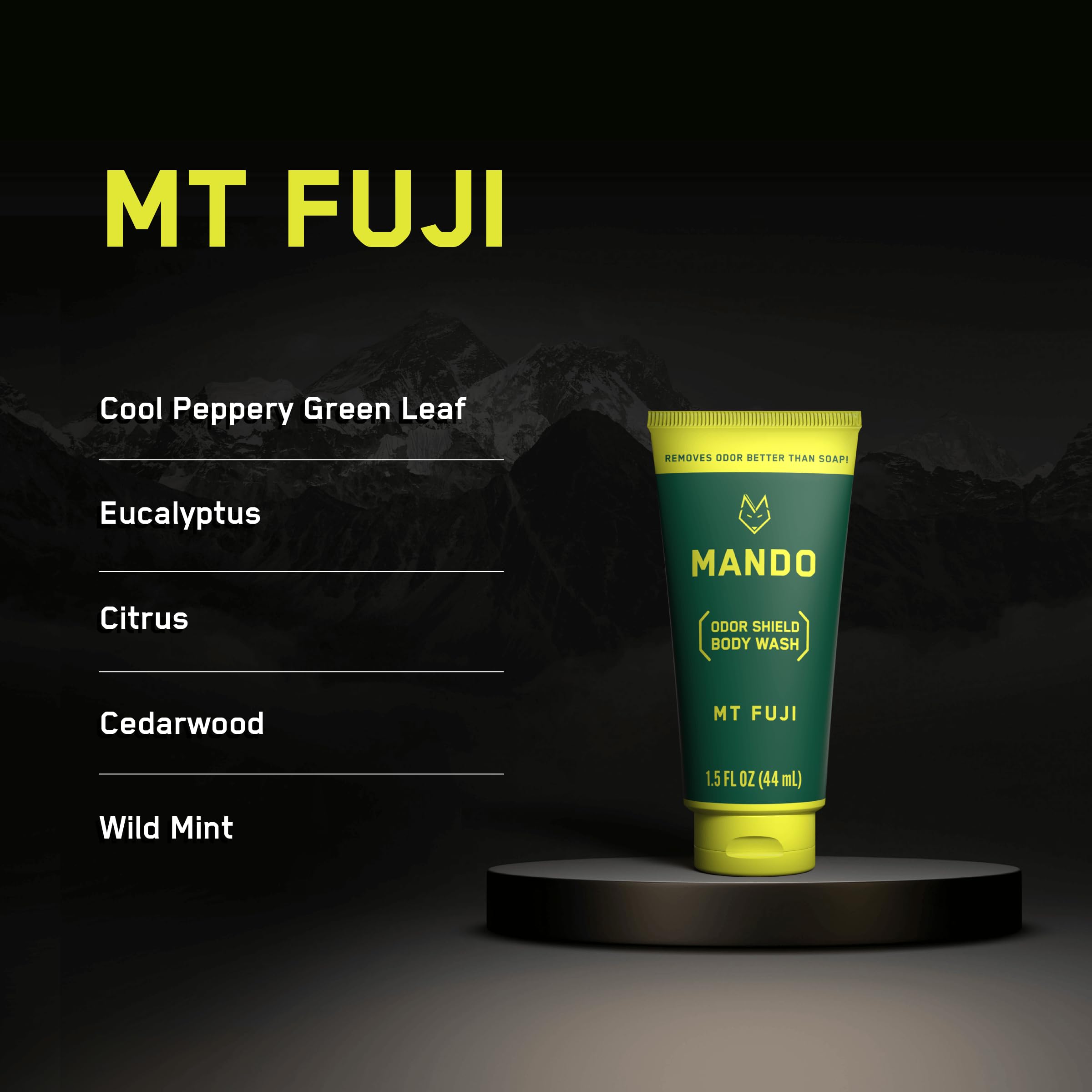 Flacon mando mini-douche Sans parfum: option légère pour peaux sensibles.