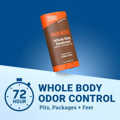 Mando pack deux déodorants pour homme, solution pratique.