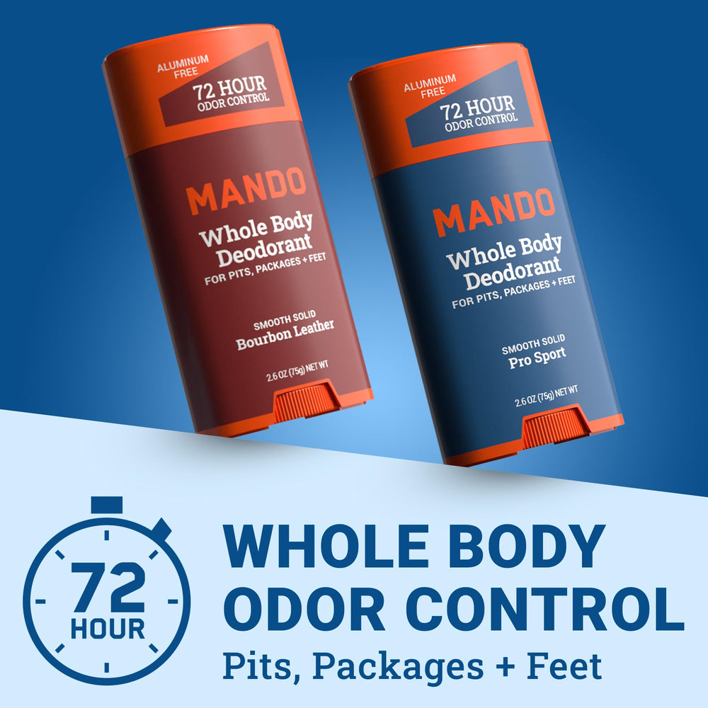 Mando Pro Sport : baton solide lisse conçu pour une journée active.