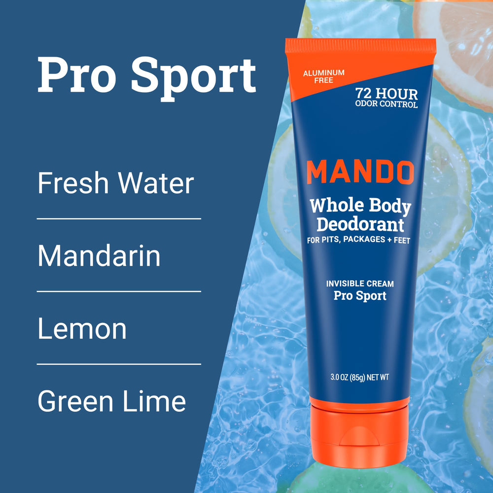 Déodorant Mando sans bicarbonate – respectueux de la peau