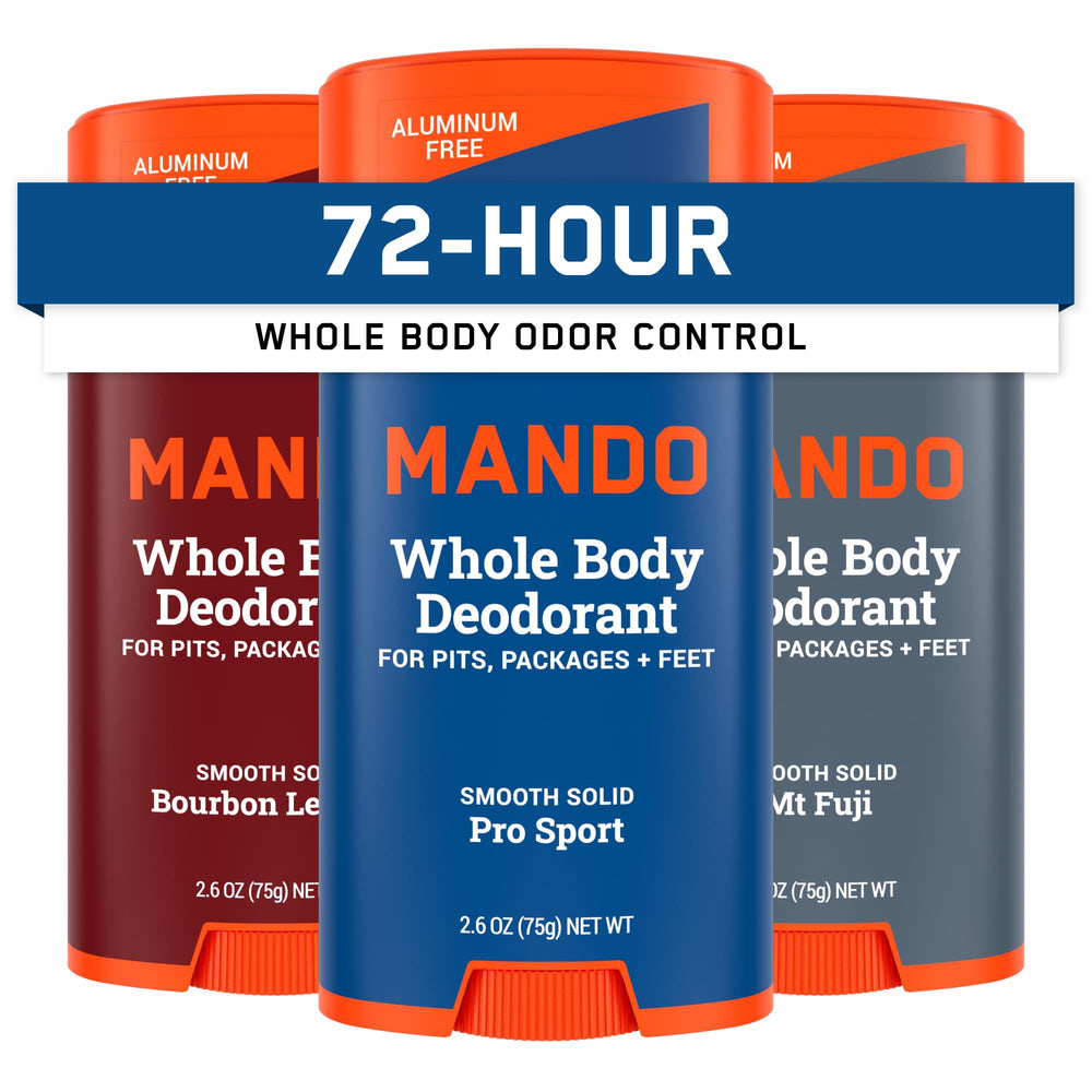 Mando stick déodorant homme texture souple, application confortable et fraîcheur discrète