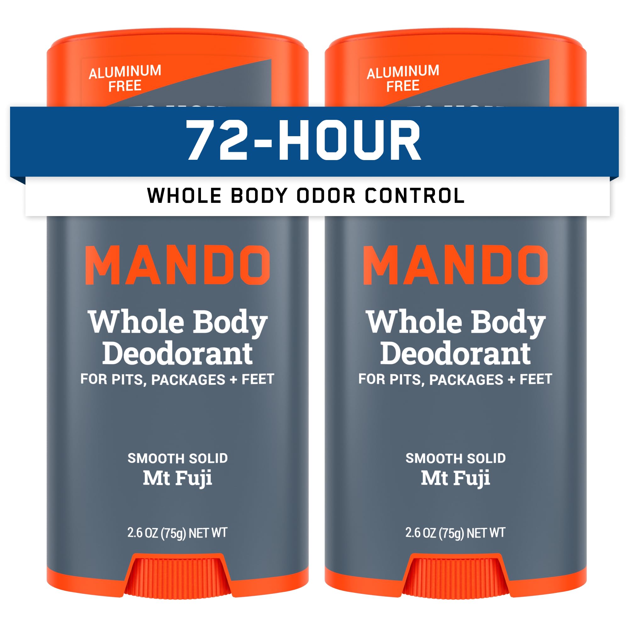 Mando déodorant sans aluminium, texture lisse pour une fraîcheur durable