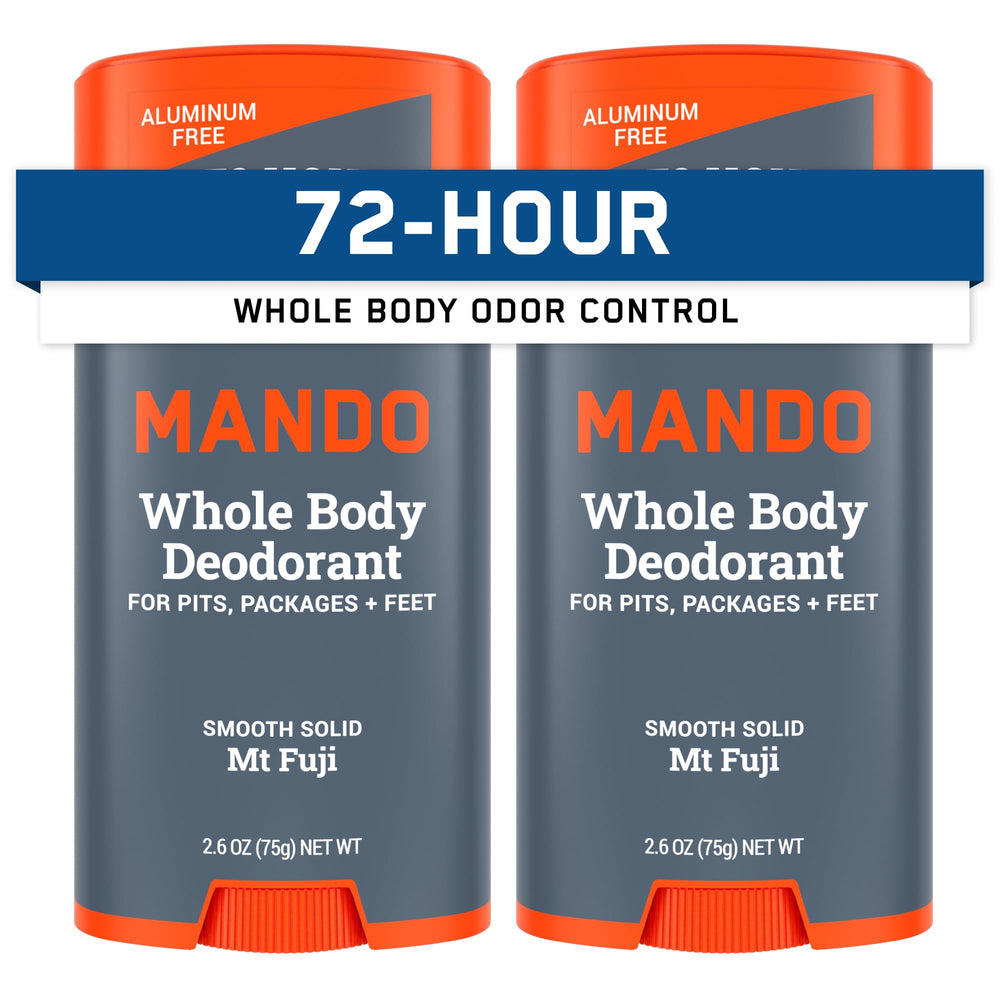 Mando déodorant sans aluminium, texture lisse pour une fraîcheur durable