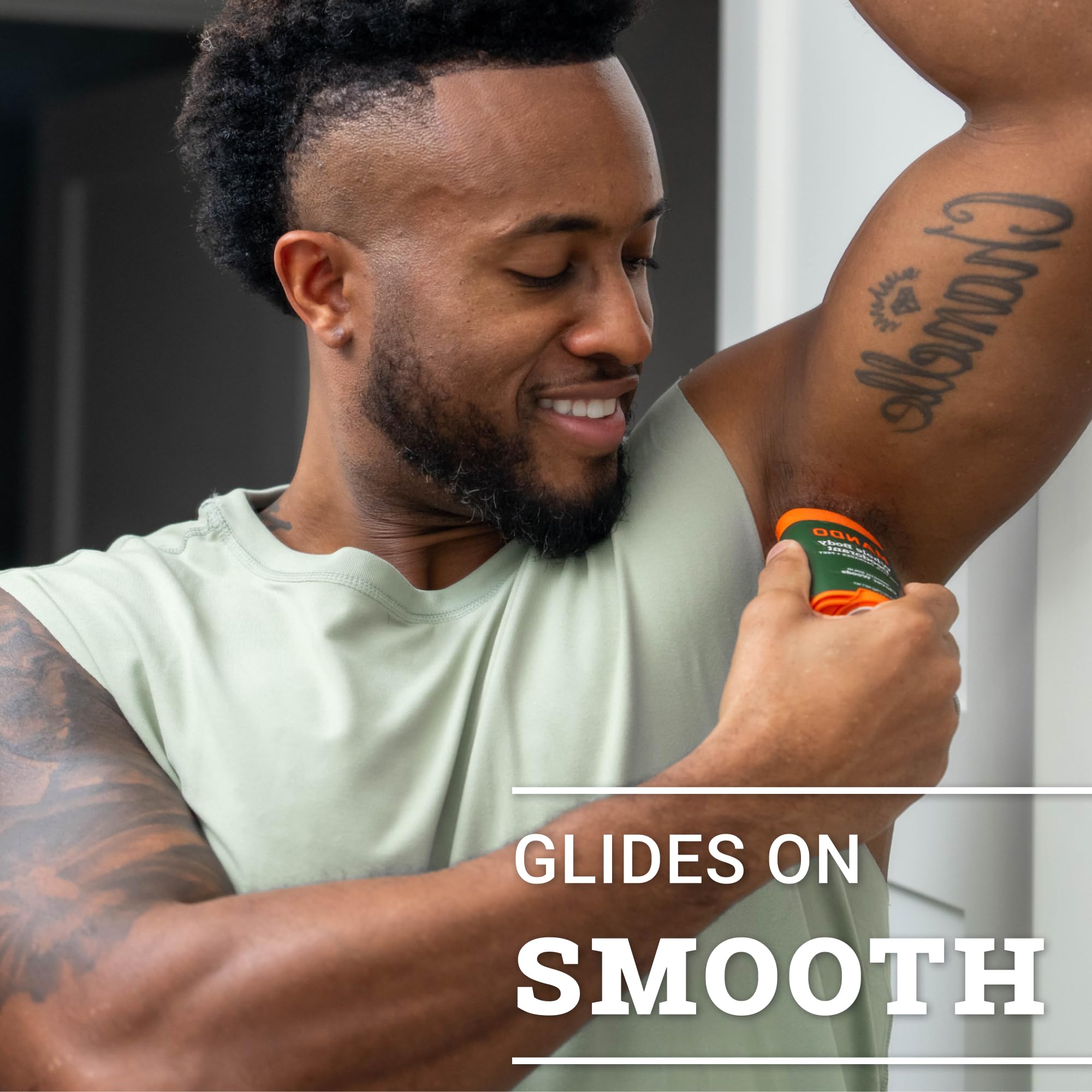 Mando Texture Crème Solide : application agréable et rapide.
