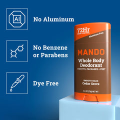 Mando texture solide lisse, sensation douce sur peau.