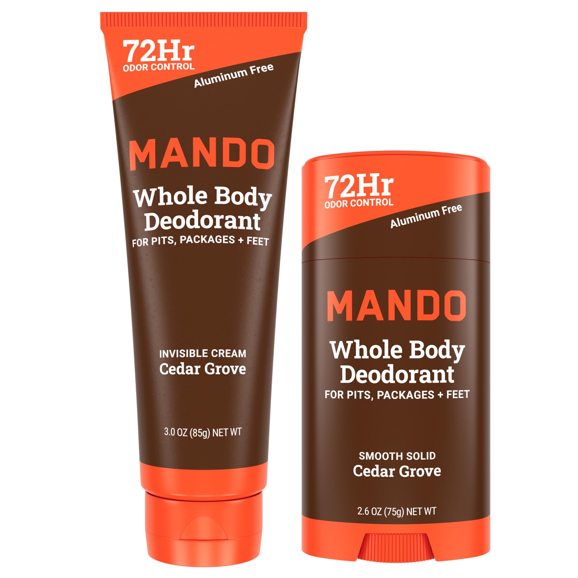 Tube crème Invisible Mando appliquée pour une protection discrète et durable
