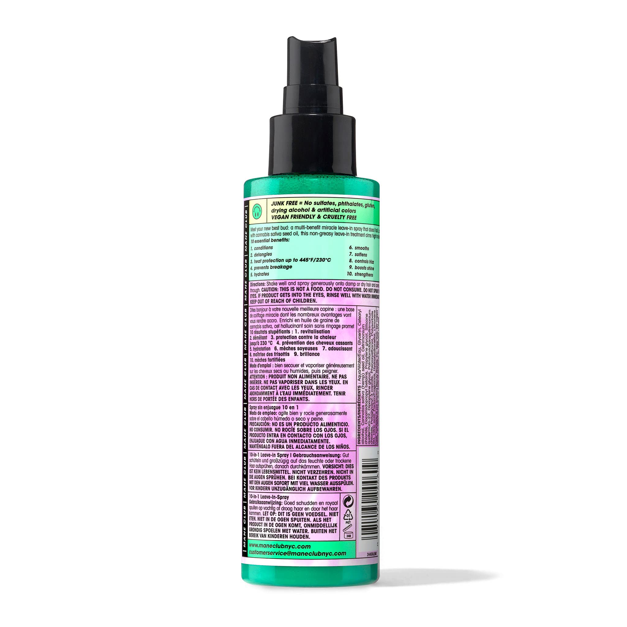 MANE CLUB One Hit Wonder vegan et sans cruauté envers les animaux.