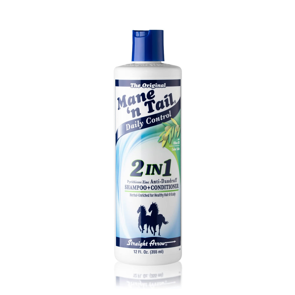 Mane 'n Tail Daily Control - bouteille 2 en 1 prête pour le soin quotidien.