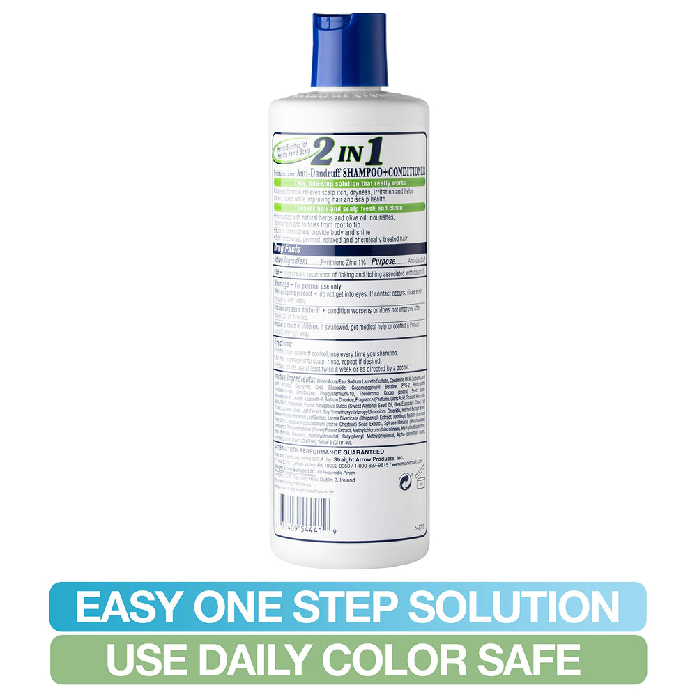 Mane 'n Tail Daily Control utilisation facile dans la douche pour cheveux propres.