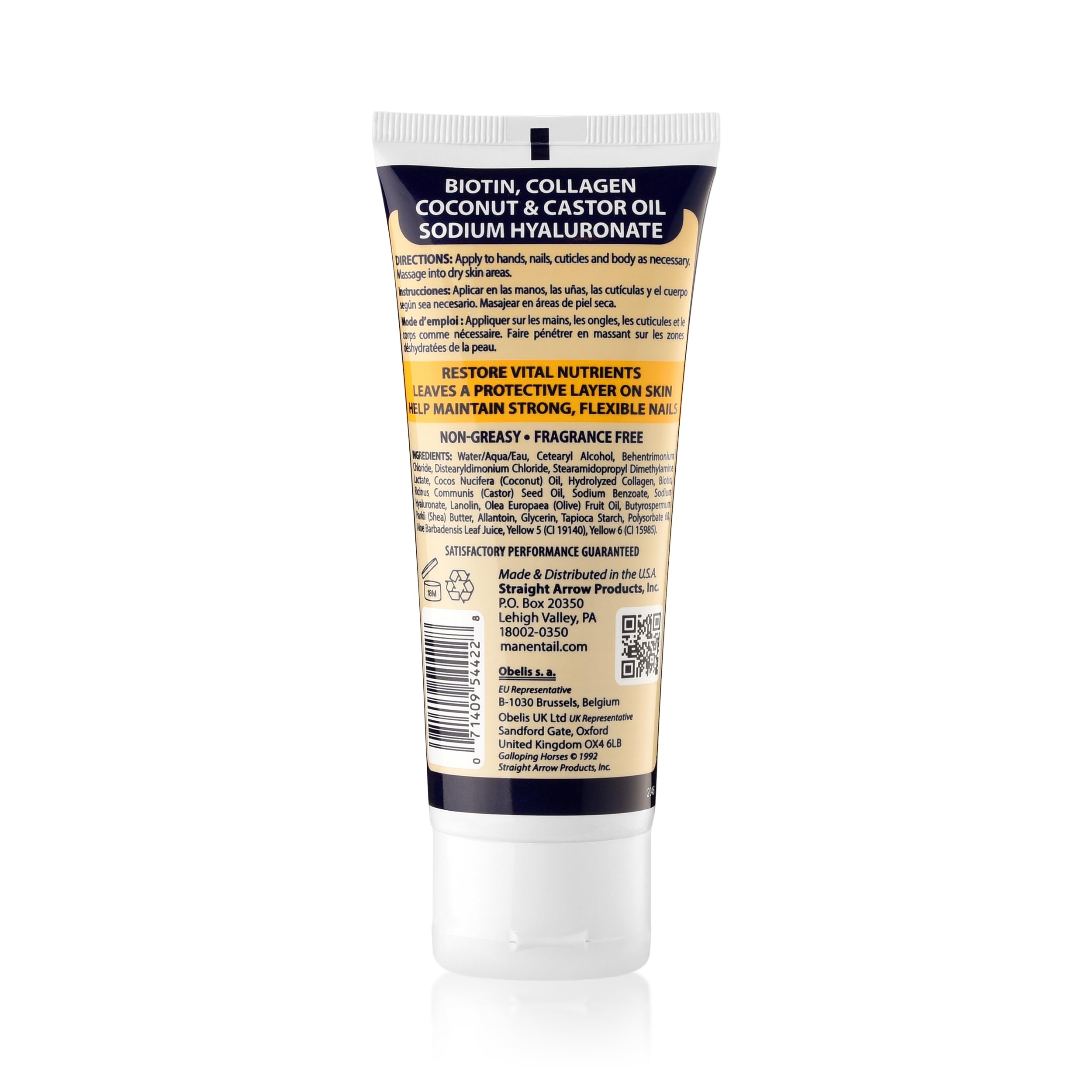 Mane 'n Tail Hoofmaker, absorption rapide des mains et ongles.