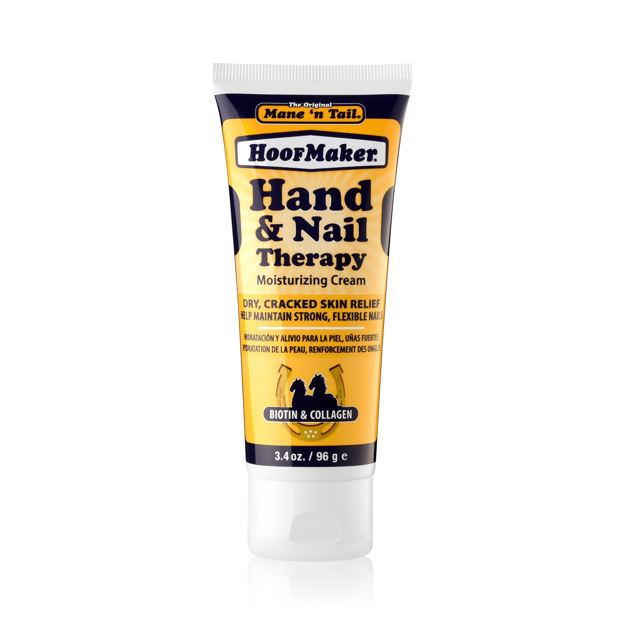Mane 'n Tail Hoofmaker crème mains-ongles, hydratation rapide et sans parfum.