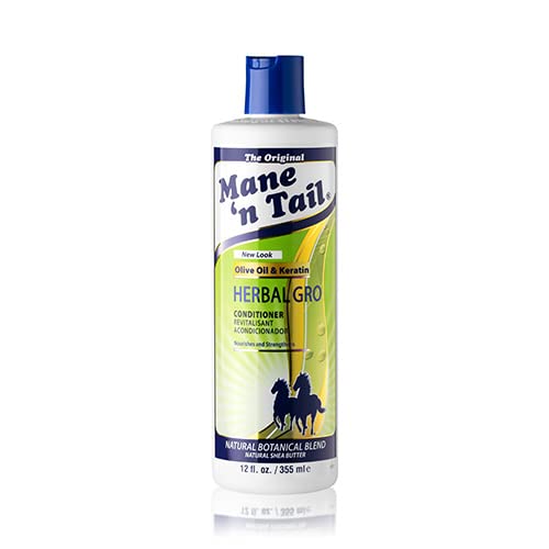 Huile-d-olive complexe Mane 'n Tail, nourrissant les longueurs et les racines.