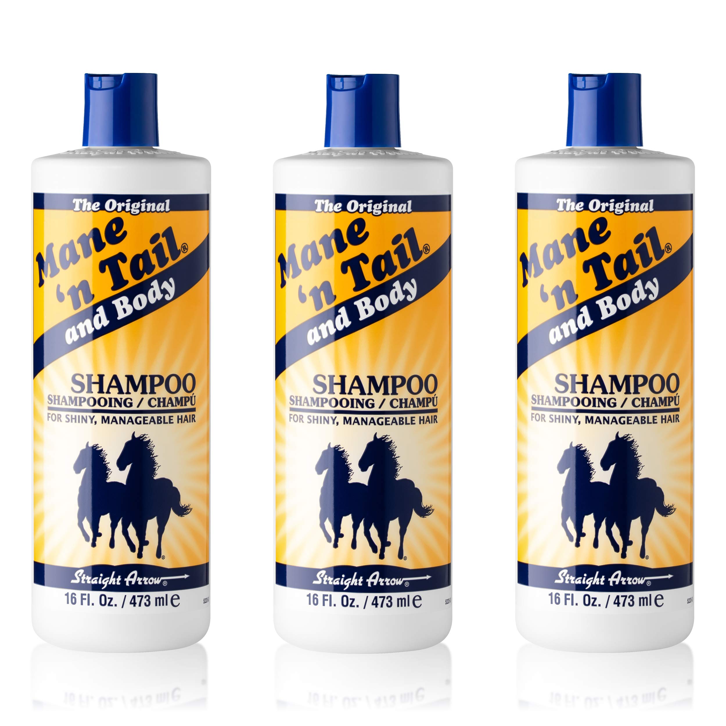 Mane 'n Tail Original Bouteille 16oz, hydratation et brillance potentielles pour les cheveux.