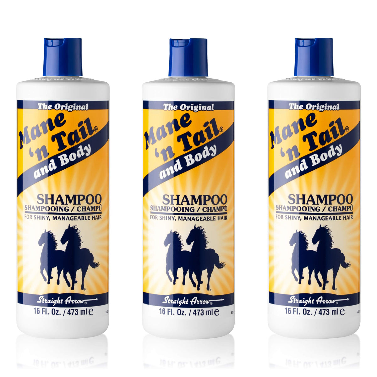 Mane 'n Tail Original Bouteille 16oz, hydratation et brillance potentielles pour les cheveux.