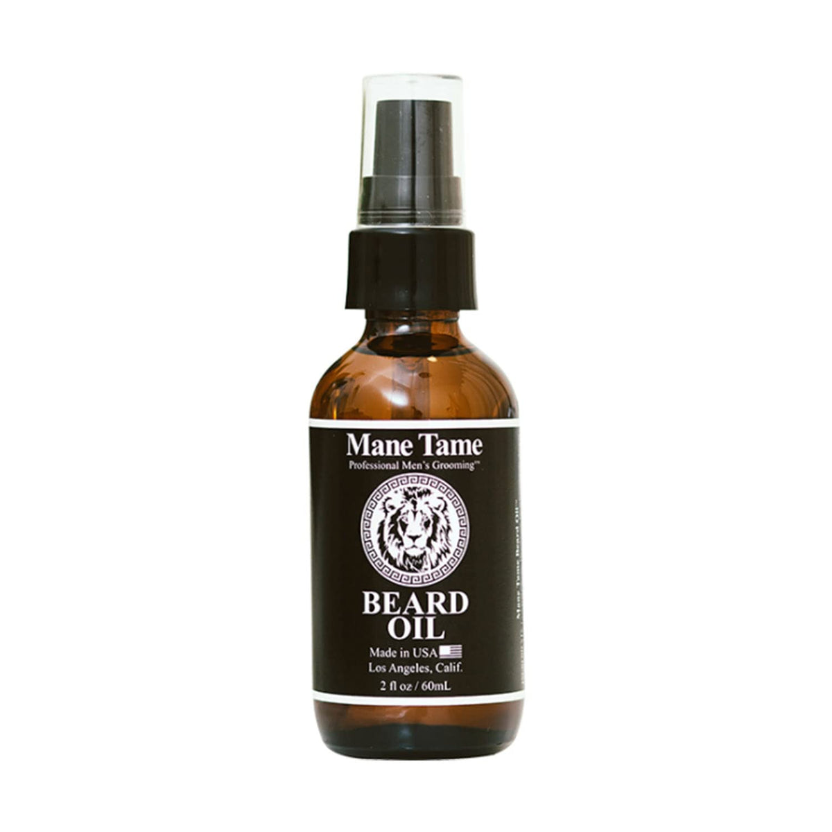 MANE TAME huile barbe pompe — application précise et sans gâchis.