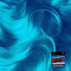 MANIC PANIC Atomic Turquoise – image d’application sur cheveux pour résultats intenses.