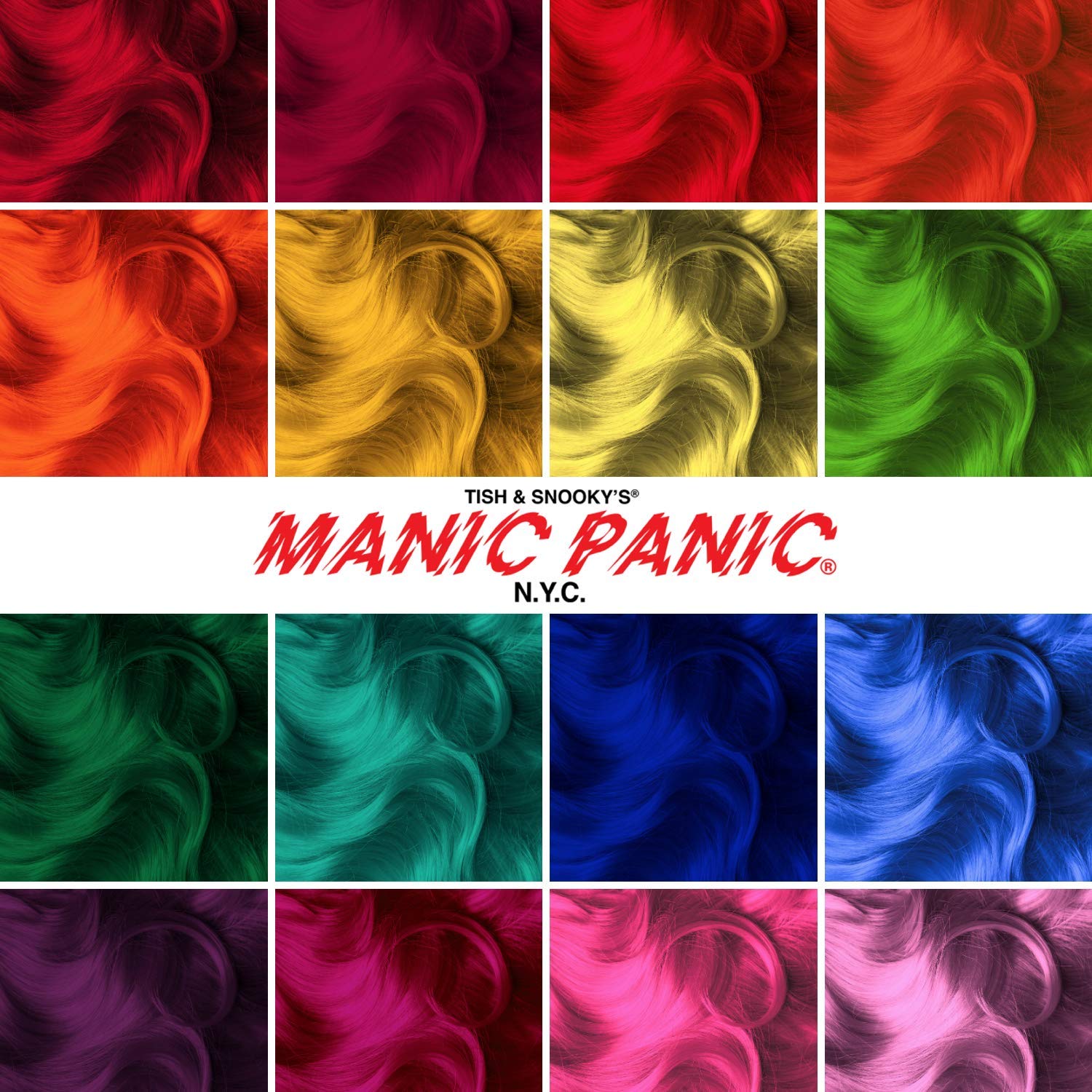 MANIC PANIC Blue Moon application facile, résultats colorés et durables à tester soi-même.