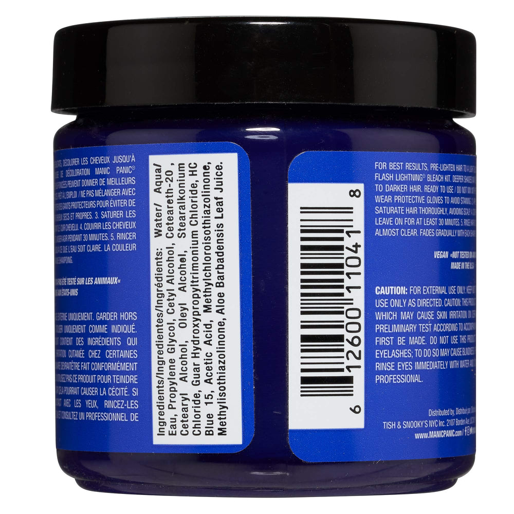 MANIC PANIC Blue Moon échantillons-teinte, parfait pour tester des nuances sans risque.
