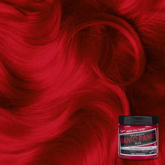 MANIC PANIC Classic Red Passion – Coloration prête à appliquer sur cheveux prêts à colorer.