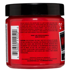 MANIC PANIC Classic Red Passion – Pot 4 oz, rouge vif pour bricolage.