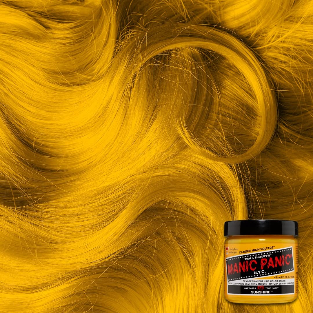 MANIC PANIC Classic Sunshine – application-cheveux détaillée pour une couleur uniforme.