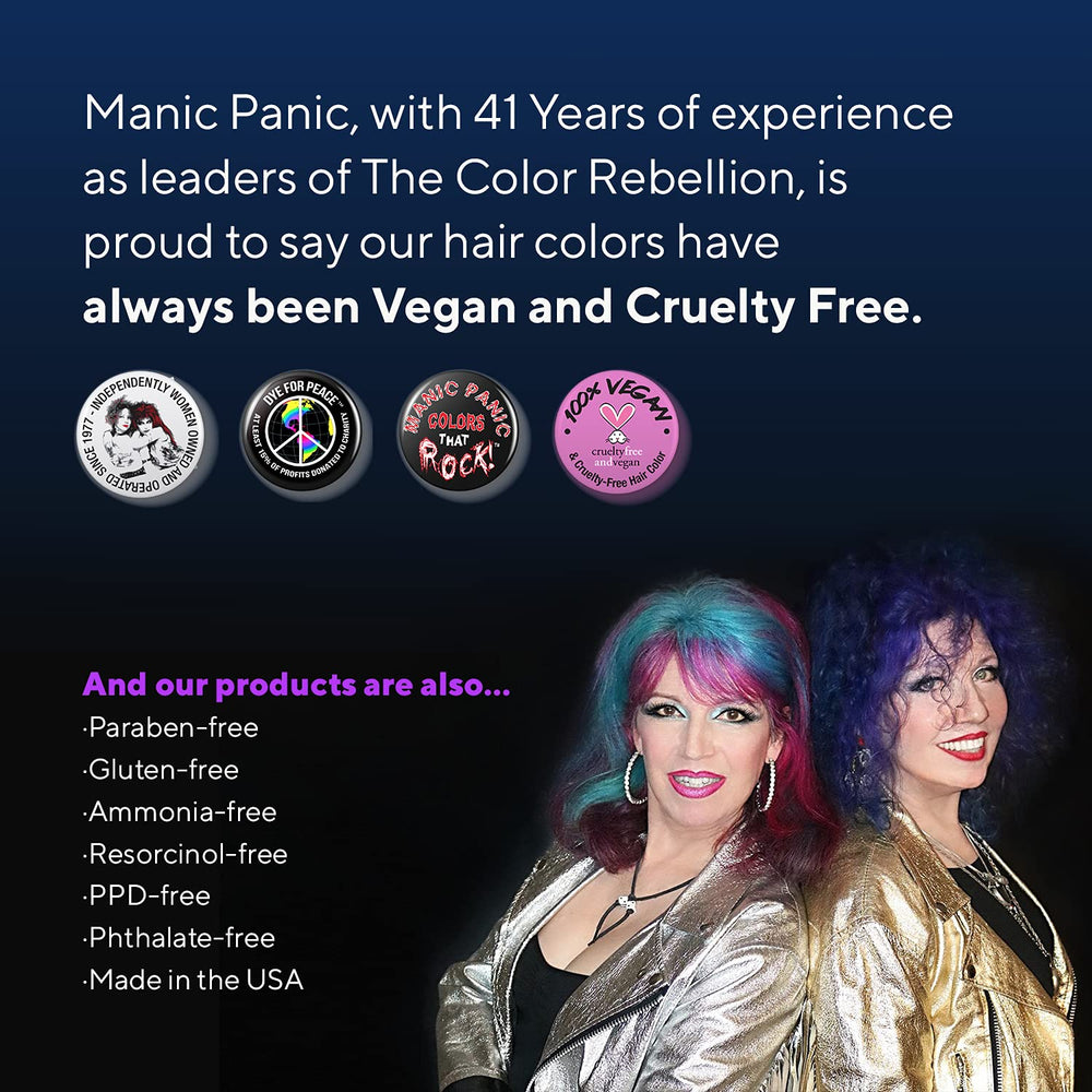 MANIC PANIC Cotton Candy Pink – pack 2x4oz idéal pour usage à domicile ou en salon
