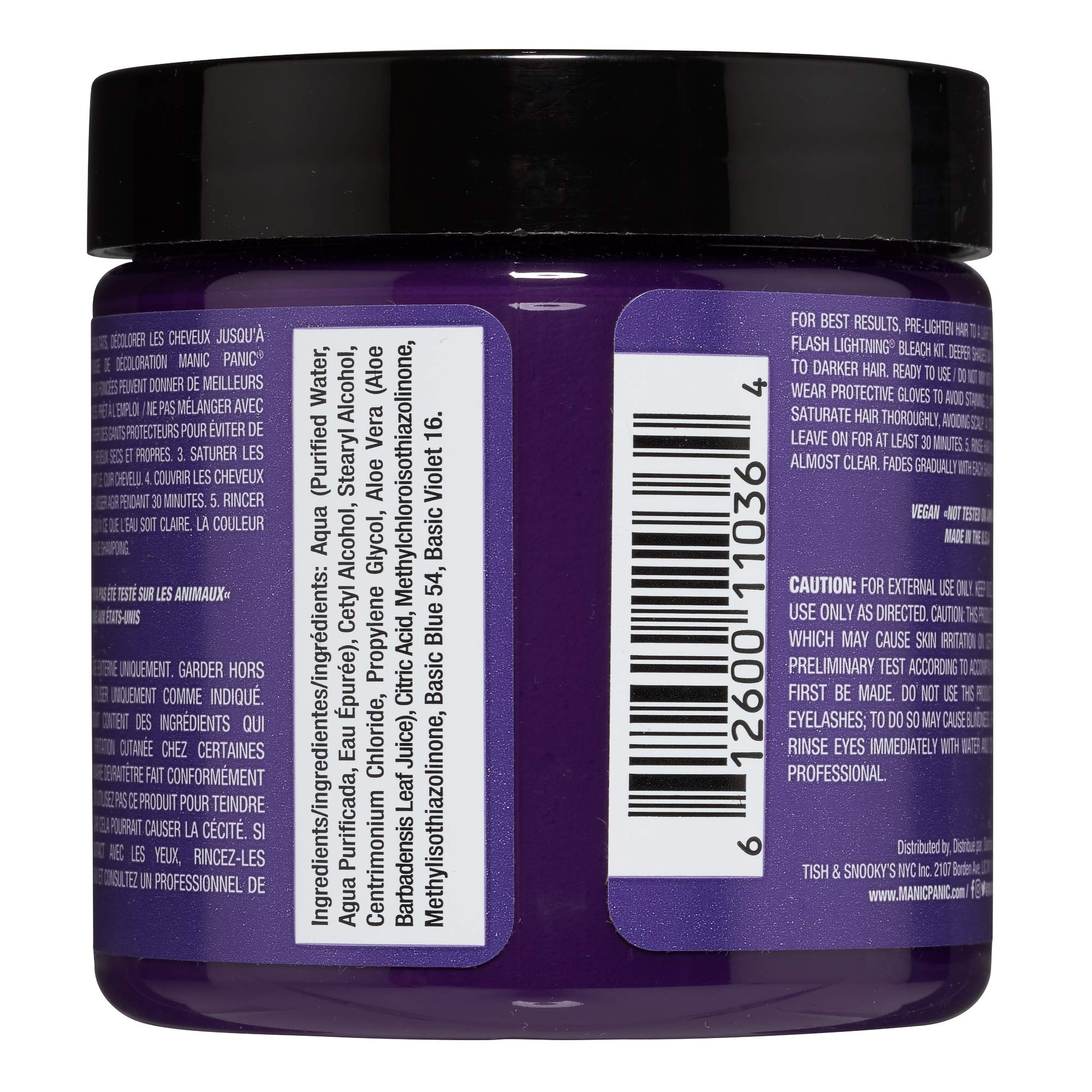 MANIC PANIC Electric Amethyst — pinceau d'application pour une répartition précise