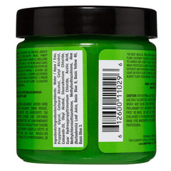 MANIC PANIC Electric Lizard échantillon teinte verte néon pour inspiration couleur