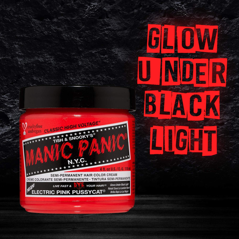 MANIC PANIC Electric Pink Pussycat – mélange personnalisé pour nuances uniques