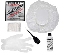 MANIC PANIC Flash Lightning gants protecteurs pour une décoloration sécurisée.