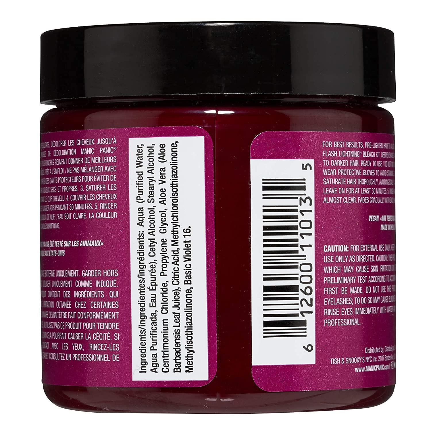 MANIC PANIC Fuschia Shock – Texture crème riche améliorant adhérence et hydratation.
