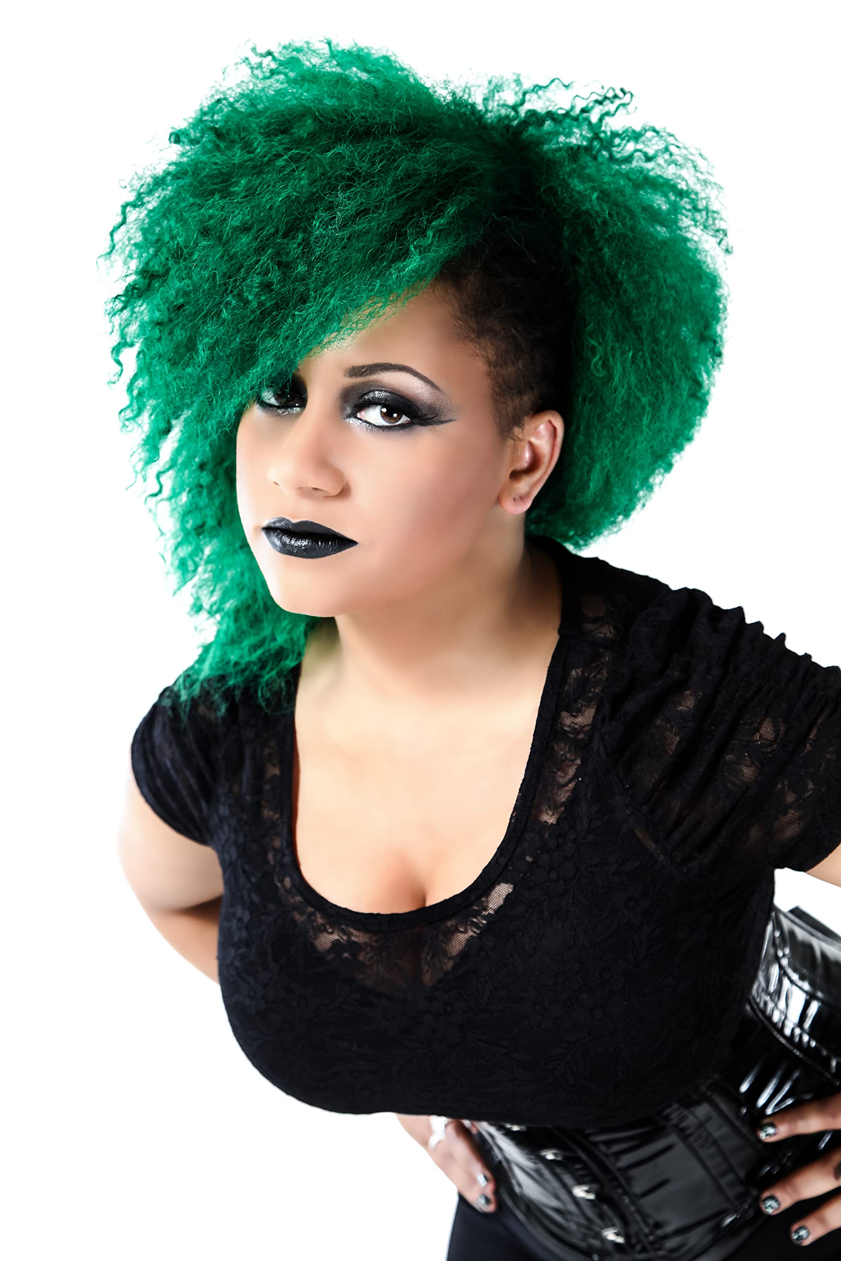 MANIC PANIC Green Envy application avec gants pour précision couleur