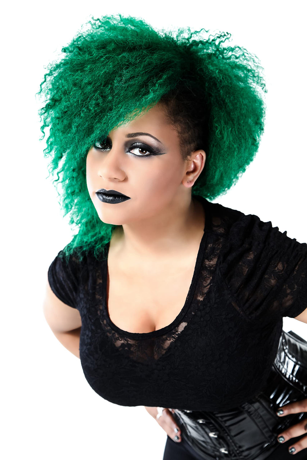 MANIC PANIC Green Envy application avec gants pour précision couleur