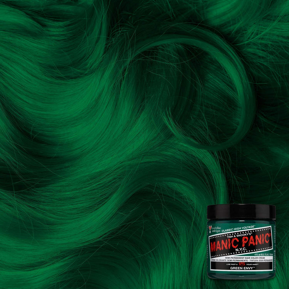 MANIC PANIC Green Envy – mélange facile pour créer des nuances uniques.